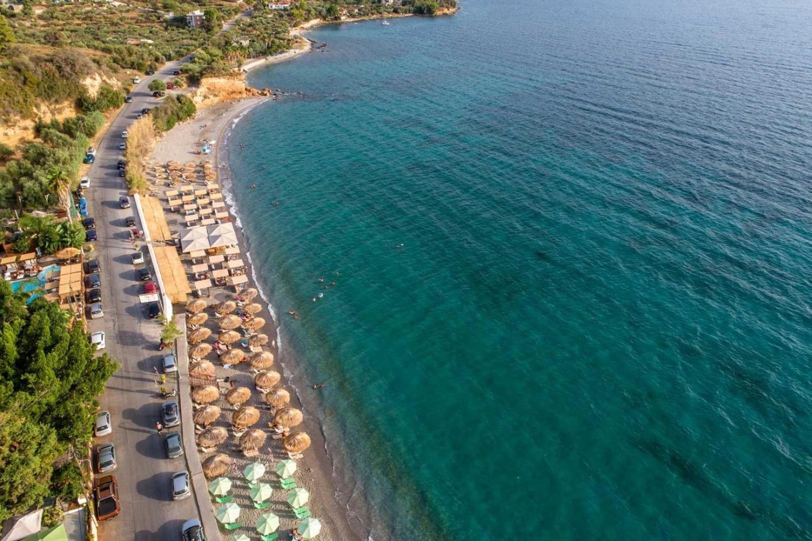 Villa Dafni - Infinite Sea Vistas With Private Pool Каламата Экстерьер фото